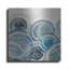 Brayden Studio® «Variation Blue Grey II» par Silvia Vassileva, art mural en métal, MTL-1374-836973686