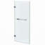 Porte de baignoire pivotante sans cadre Fines Fixtures 34 po x 58 po, chrome poli-83967819