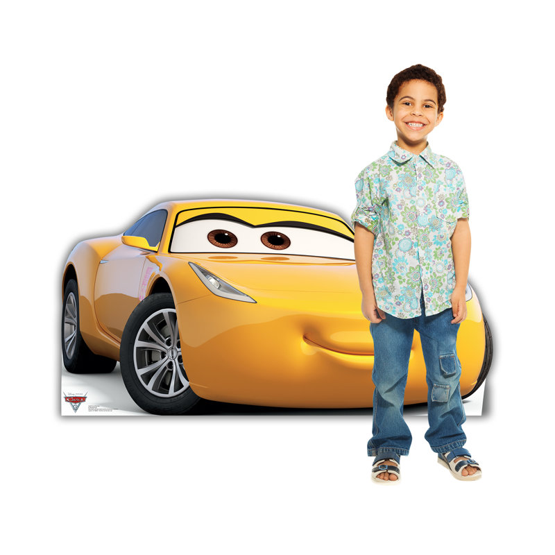 Cruz Ramirez Yellow Cardboard Standup from Disney Pixar Cars 3