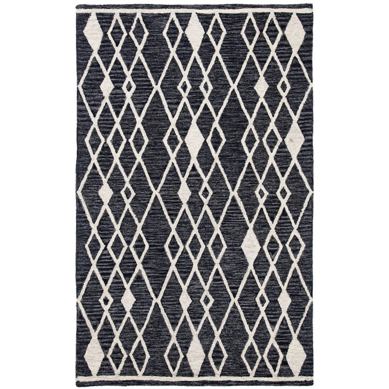 Vedika Hand Tufted Wool Southwestern Rug, Rectangle 2'6" x 5'
