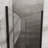 34"-35.2" W X 72" H Pivot Semi-Frameless Shower Door With Clear Glass-110562268