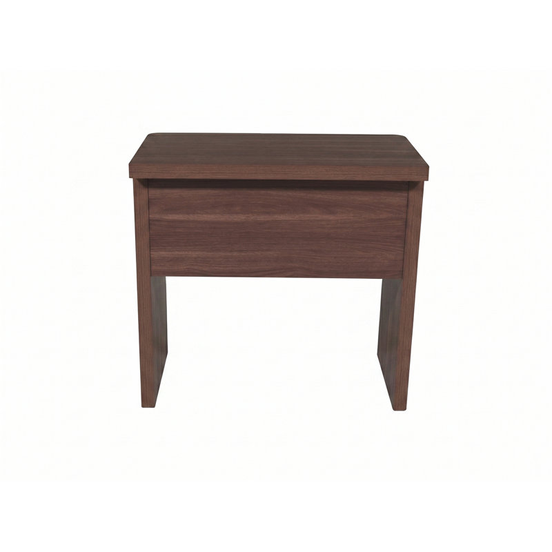 Libre 31,1" Writing Desk with Drawer , Walnut