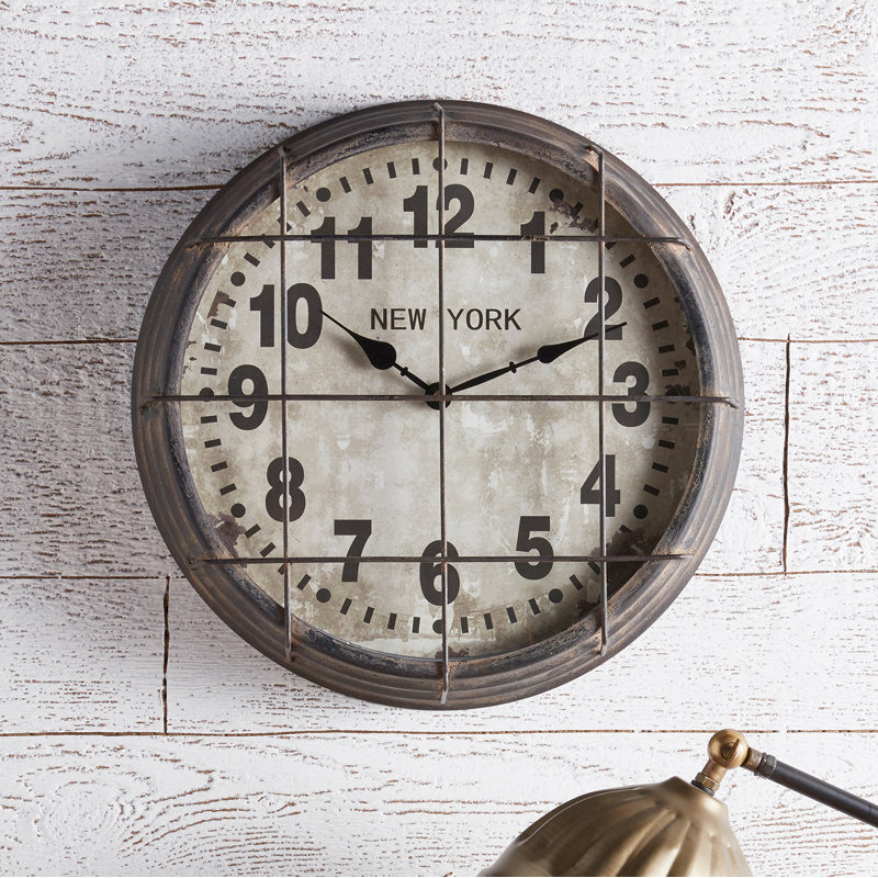 Carolin Metal Wall Clock