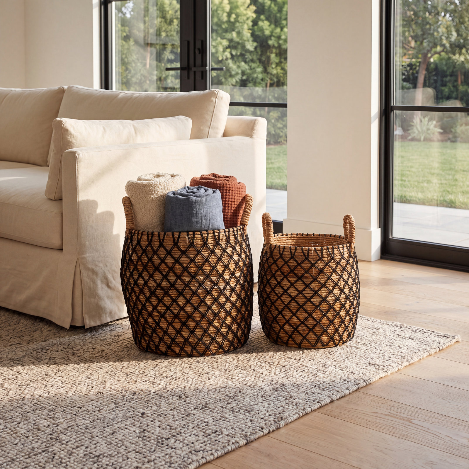 Handmade Wicker Decorative Basket