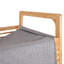 Hunziker Solid Wood Laundry Hamper