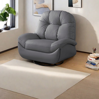 Minimalist recliner is ergonomically designed