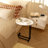 Versatile C-Shaped Side Tables End Tables Living Room Side Table Accent Table-1136573991