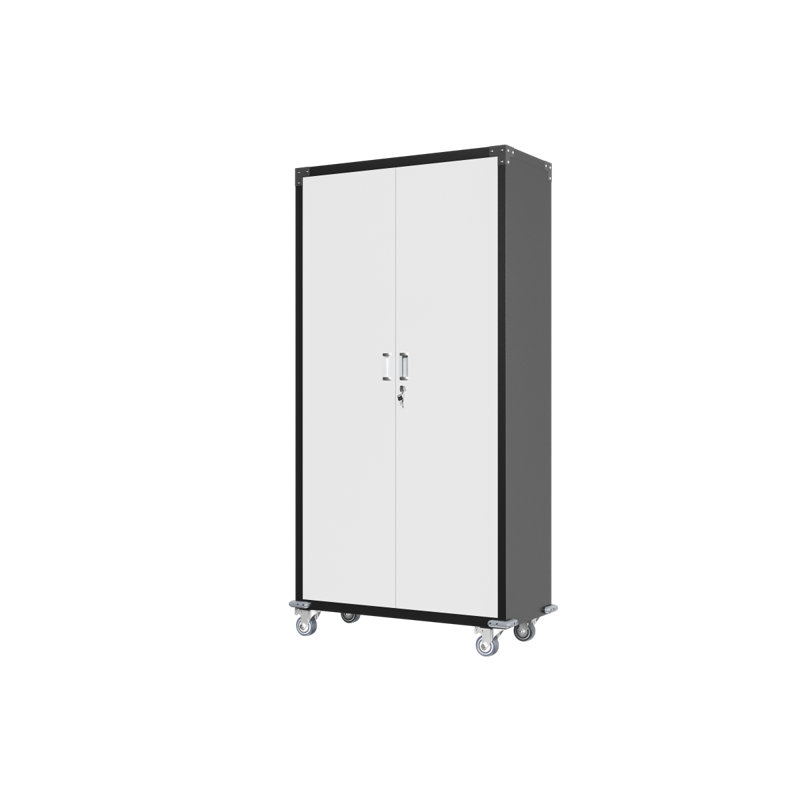 Garage Storage Cabinets with Locking Doors and 4 Adjustable Shelves