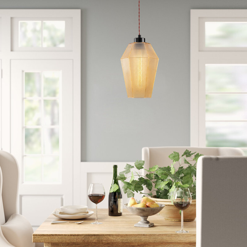 Luminaire suspendu géométrique 1 lumière Aila-May