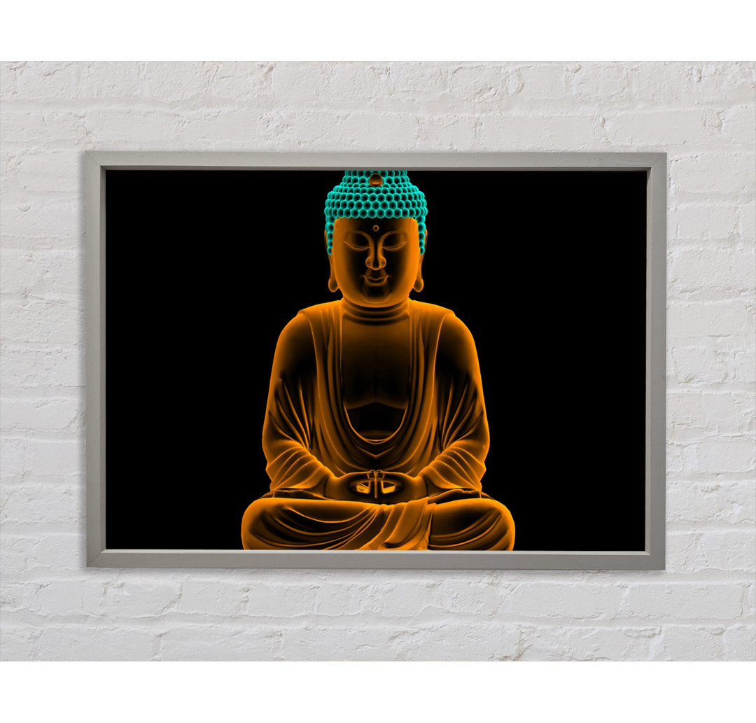 Lord Buddha - Einzelner Bilderrahmen Kunstdrucke auf Leinwand