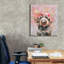 «Flower Crown Labradoodle» par Furbaby Affiliates, art mural sur toile-1099118147