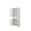 Armoire de rangement pour garde-manger de 71 po, avec 4 portes, tiroir, 2 tablettes réglables, armoire autoportante pour le salon de la salle à manger, buanderie - blanc-1109959208