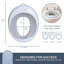 Ezy- Toilet Trainer Seat - Grey