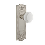 Meadows Plate with Waldorf White Milk Knob