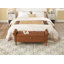 Banc de rangement capitonné Conring de 40 po, banc de rangement rembourré avec repose-pieds et banc de fenêtre-1046069099-1041794213