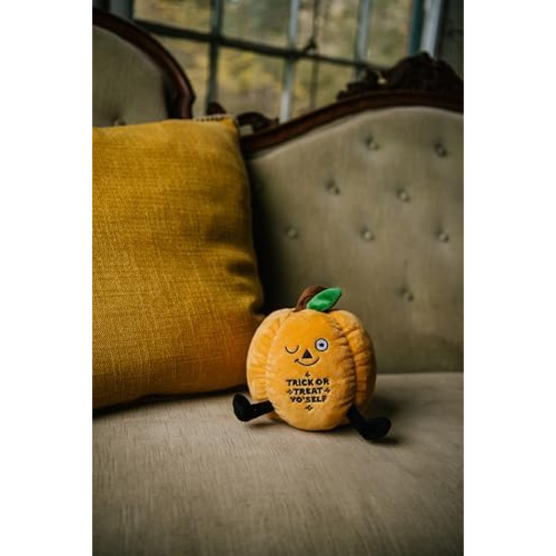 Citrouille en peluche - peluche citrouille