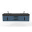 Ensemble de meuble-lavabo mural simple l 72 po Clelie-1117241088-1160926162-1160926166
