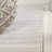 Alandis High-Low MidCentury Modern Arch Stripe Two-Tone White/Cream Indoor/Outdoor Rug-1417110027