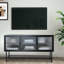 Meuble télé avec armoire de rangement fermée-106889190-106889192