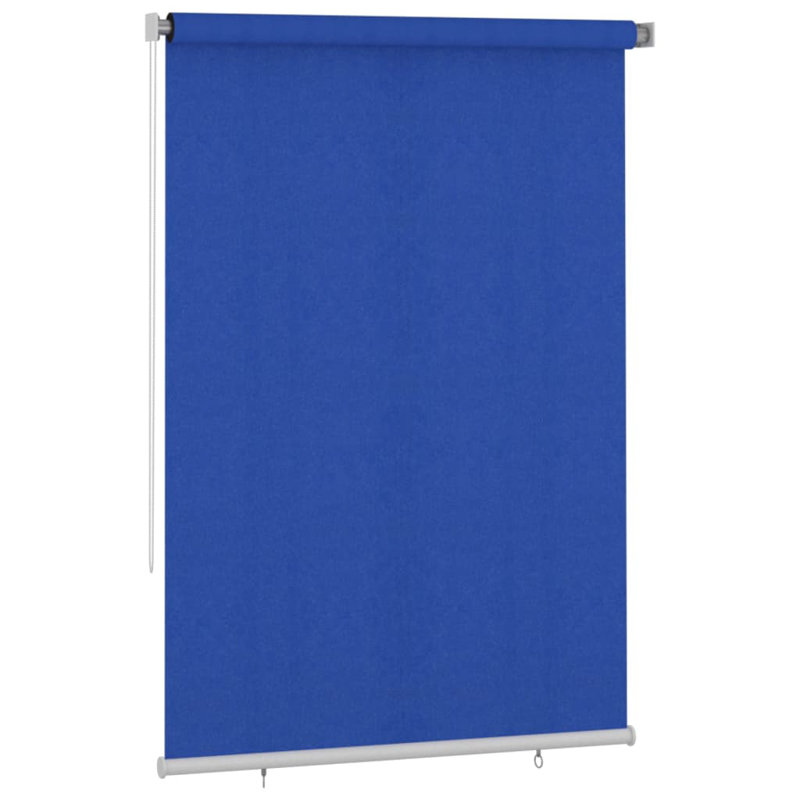 Semi Sheer Roller Blind, 230 cm L x 160 cm W, Blue