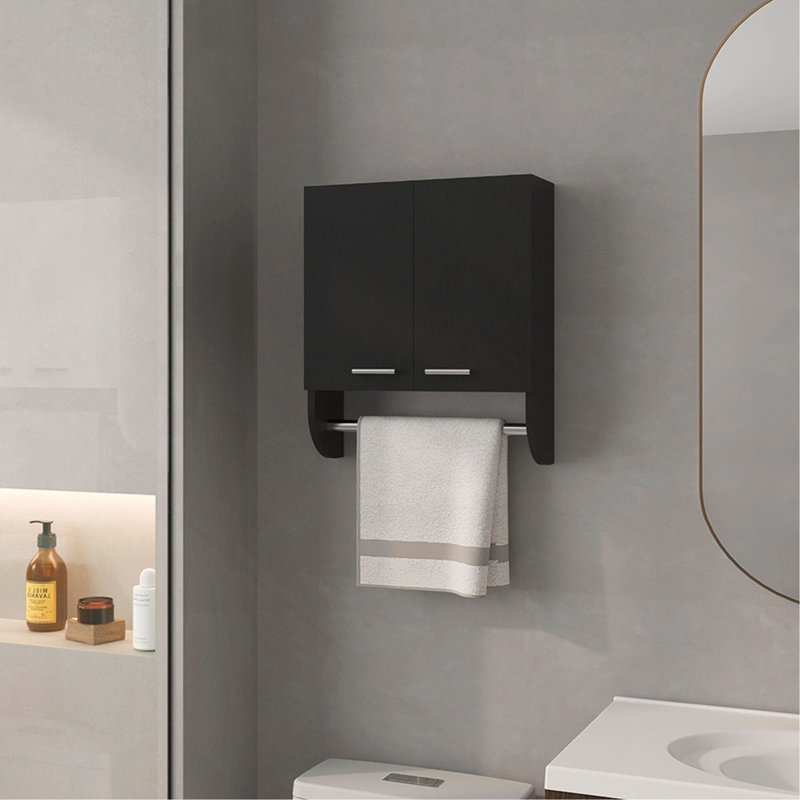 Pharmacie Riley, salle de bain, Noir