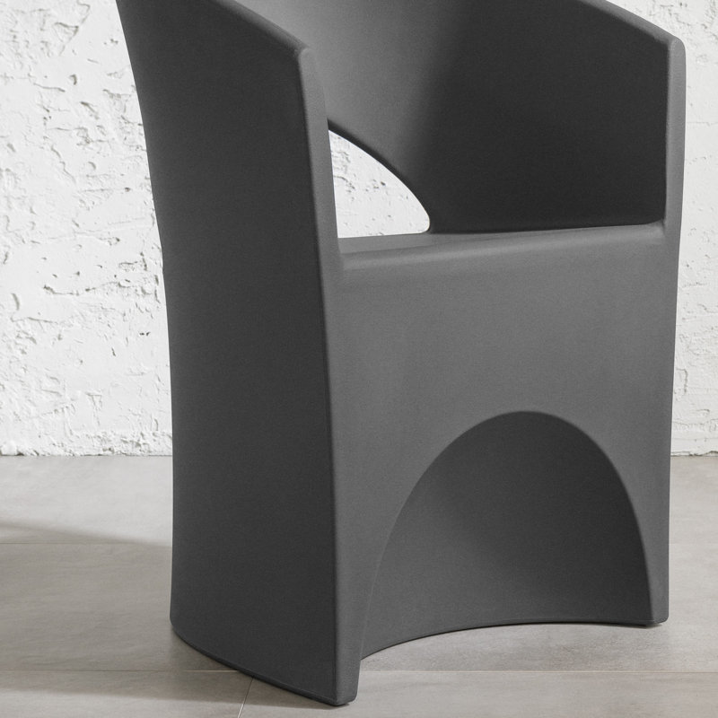 Dalya Patio Chair, Dark Gray