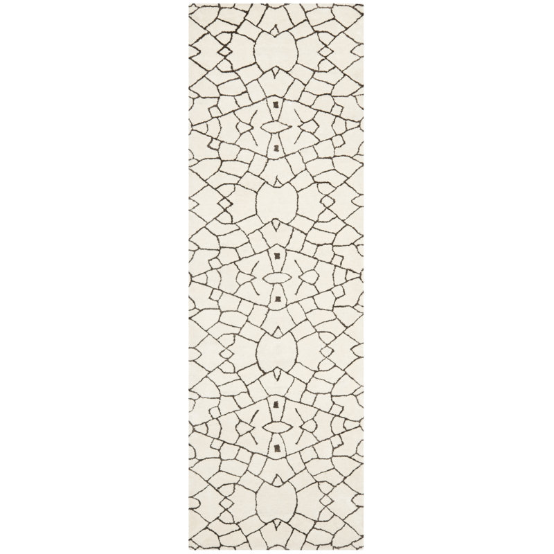 Thom Filicia Hand Tufted Wool And Viscose Rug, Runner 2'6" x 8'