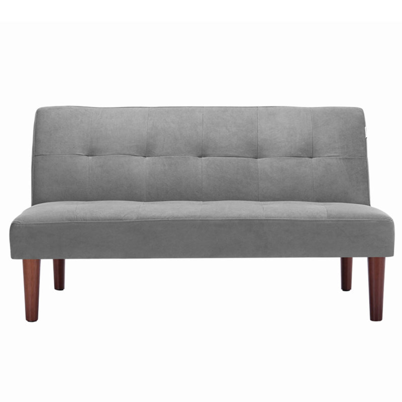 2 Seater Linen Sofa Bed, Grey