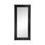 Miroir de plancher l 32,4 po, noir