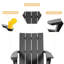 Chaise Adirondack Schnecksville-796194632