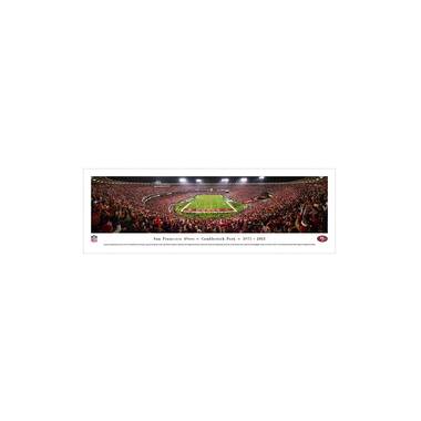 New York Jets 50 Yard Line at MetLife Stadium Panoramic Poster