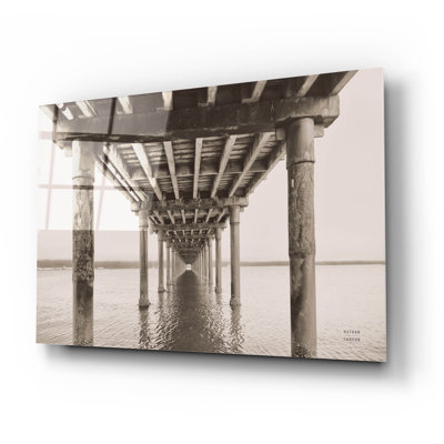 «Pacific Pier» par Nathan Larson, art mural en verre acrylique