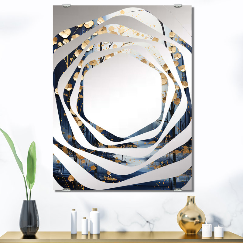 Miroir mural Huffaker - Arbre d'érable MIR141911, 40 po x 30 po