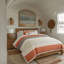 Ensemble de literie en percale de coton Coral
