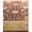 Tapis unique fait à la main Oushak - rouge, 9 pi 1 po x 11 pi 10 po