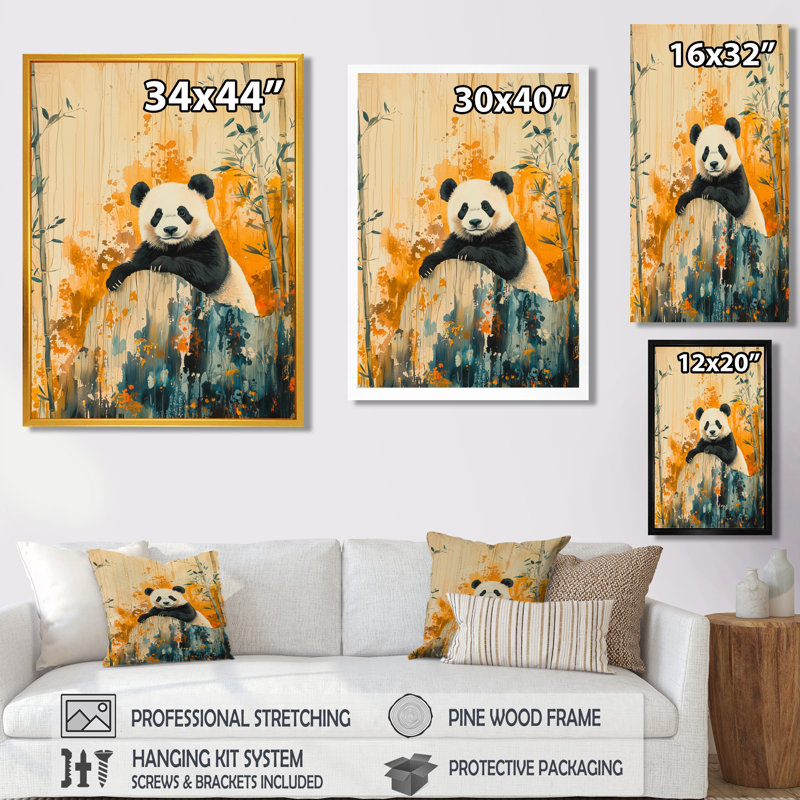 Constence - animaux, impressions sur toile, Impression d'un seul cadre photo sans passe-partou, H 32 po x l 24 po