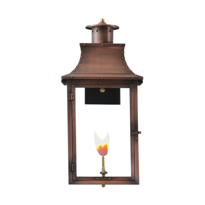 Royal Outdoor Wall Lantern, 20" H x 9.5" W x 11.5" D