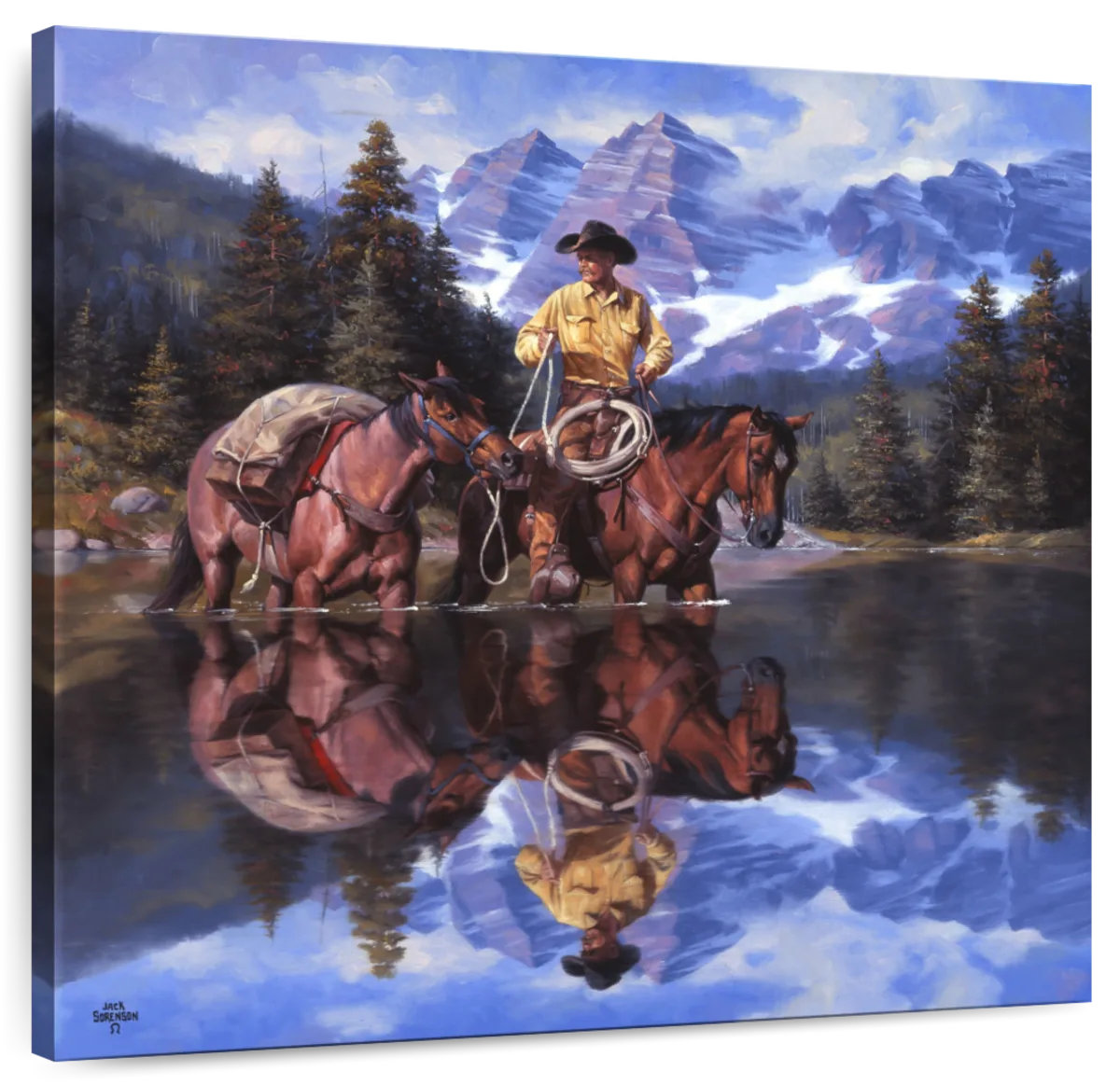 Union Rustic Lelar Reflections Of The Rockies - Wayfair Canada
