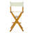 30" Folding Director Chair with Canvas-19623362-19623378