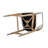 Ellinger 26" Mixed Material Upholstered Counter Stool