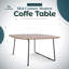 Table basse carrée 31 po Pemborke