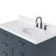 Meuble-lavabo simple en bois massif 42 po Tidworth avec plateau en quartz Carrara de 1,5 po-626085668-668100341-668100338