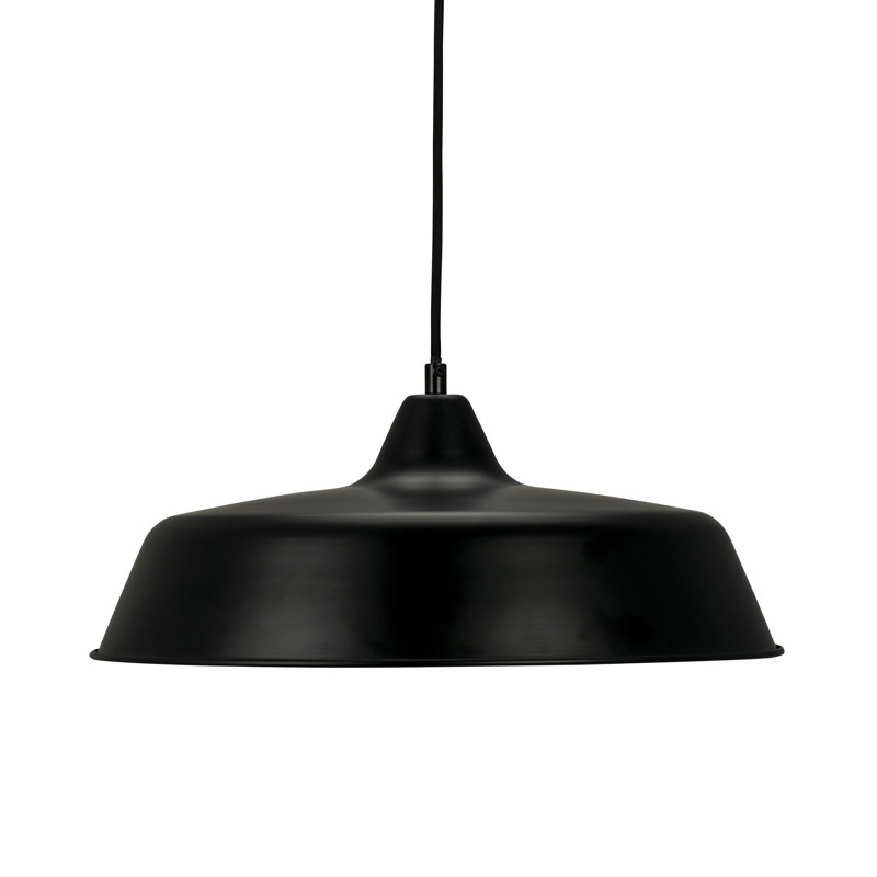 1 - Light Dome Pendant, Black