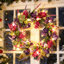Couronne d'hortensia artificielle avec lumière, pour toutes les saisons-90077640
