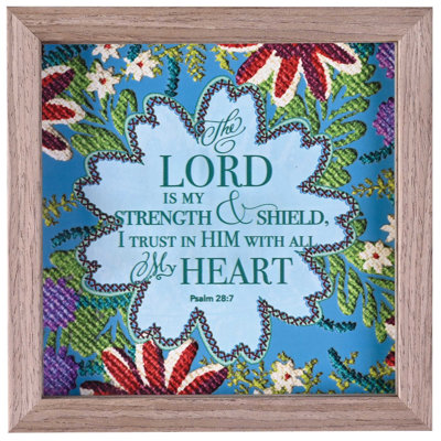 Framed Art The Lord Is My Strength