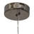 Tinslie 14.2" Width 1 - Light Black LED Single Pendant