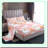 Boho Stripe Floral Microfiber Bed Sheet Set - Wrinkle & Fade Resistant Sheets with Deep Pocket & Pillowcases - Colorful Bohemian Print-115840941-115840930