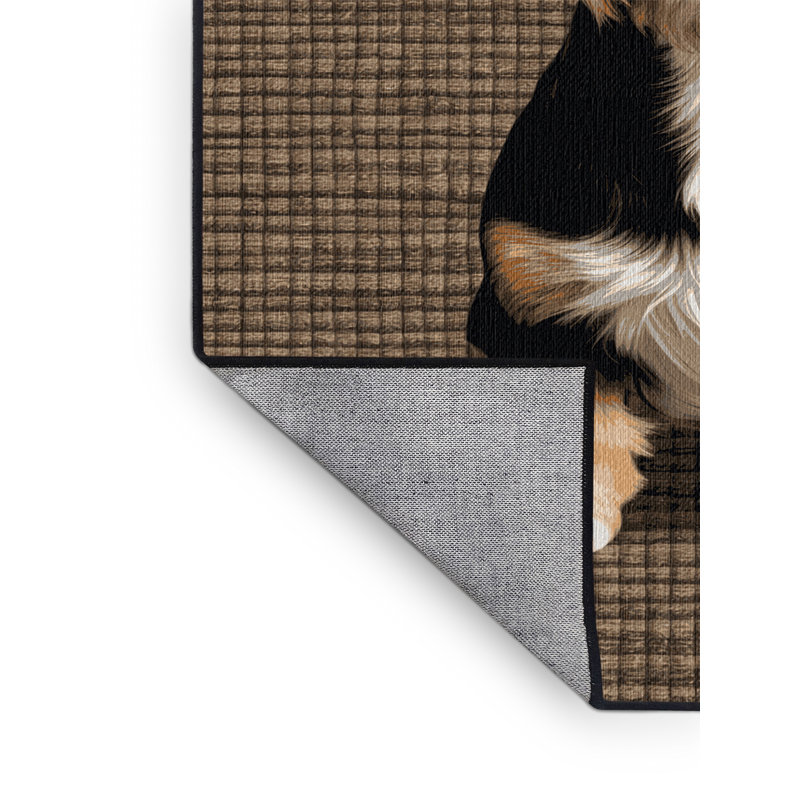  Tapis lavable Manchester Terrier Dogs, Tapis de couloir 2 pi x 5 pi