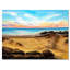 Golden Beach Horizon Landscape - impression nautique et côtière sur bois-2114164533-2114164543