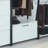 Kennyth 111" W White Freestanding Walk in Wood Closet System with Metal Frame (3 Pieces)